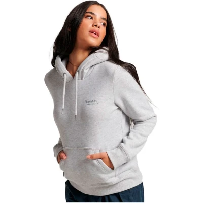 Afbeelding van Superdry Essential Logo Capuchon Grijs 2XS Vrouw