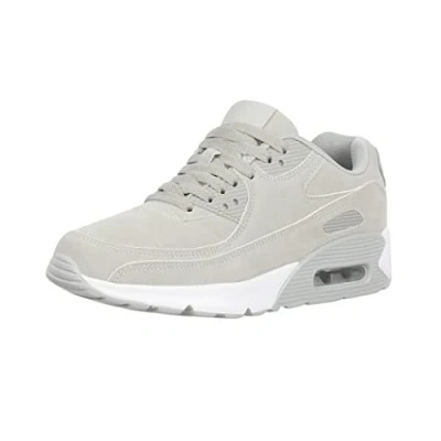 Afbeelding van Elara Chunkyrayan Sneakers, uniseks, sport, loopschoenen, gymschoenen, lichtgrijs Sevilla, 39 EU