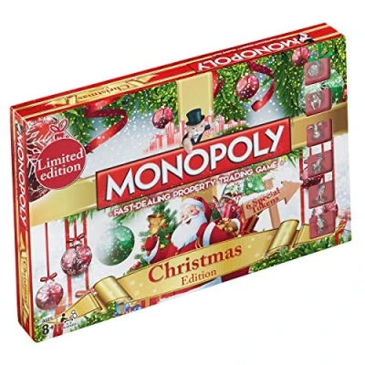 Afbeelding van Monopoly Christmas Edition Bordspel (ENG)