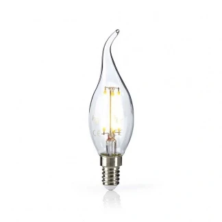 Afbeelding van LED lamp E14 Kaars met punt Nedis (4.8W, 470lm, 2700K, Dimbaar)