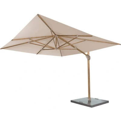 Afbeelding van 4 Seasons Outdoor Hacienda 300 x 400 cm. Zand met houtlook frame