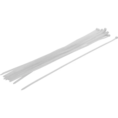 Afbeelding van BGS Kabelbinder assortiment wit, 8,0 x 600 mm, 20 delig