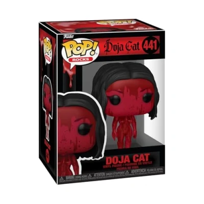 Afbeelding van Funko Pop! Rocks: Doja Cat Scarlet verzamelfiguur van vinyl cadeau idee officiële merchandising speelgoed voor kinderen en volwassenen muziekfans verzamel tentoonstellingsfiguur