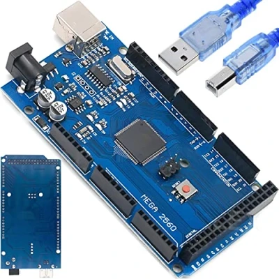 Afbeelding van Retoo microcontroller Atmega 2560 R3 ontwikkelingsbord met USB kabel modules board moederbord