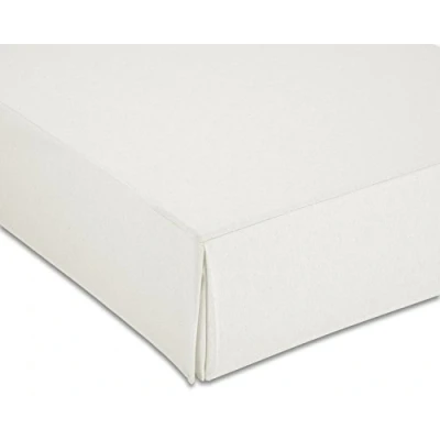 Afbeelding van Martina Home Canada overtrek voor boxspringbed, polyester, wit, 150 cm