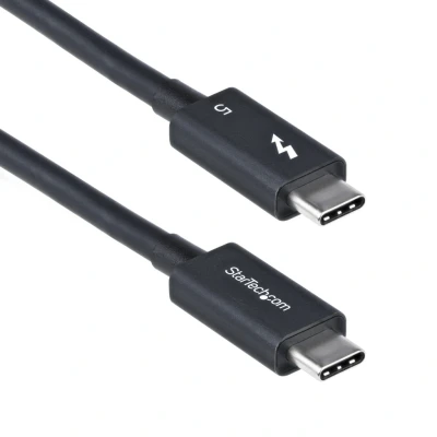 Afbeelding van StarTech.com TBLT5MM80CM240W Thunderbolt kabel 0,8 m 80 Gbit/s Zwart