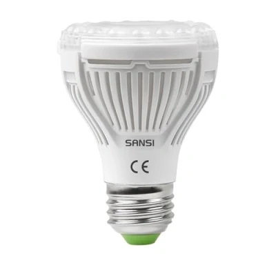 Afbeelding van SANSI 10W LED plant Lamp volledige spectrum E27, groeien licht voor kamerplanten, zaailing, tuin, bloem, kas, hydrocultuur, tuinbouw