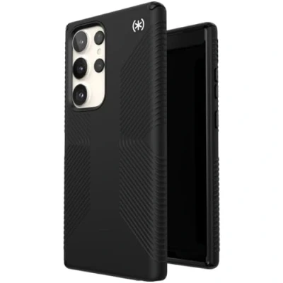 Afbeelding van Speck Presidio2 Grip Samsung Galaxy S23 Ultra Black with Microban