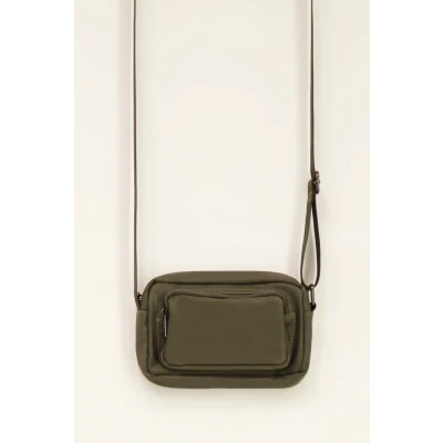 Afbeelding van Groene crossbody tas met voorvak My Jewellery