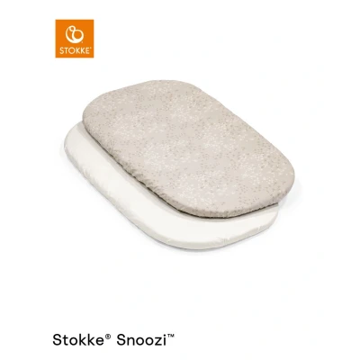 Afbeelding van Stokke Snoozi Hoeslaken Vanilla Dandelion 2 pack