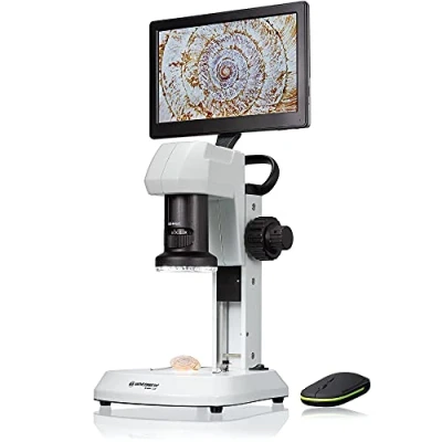 Afbeelding van Bresser Microscoop Analyth LCD Digitaal Met Ringlicht en Grof Fijninstelling