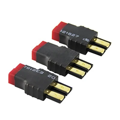 Afbeelding van OliYin 3pcs Male TRX Traxxas to Female Deans Connector Adapter LiPo Slash(Pack of 3)