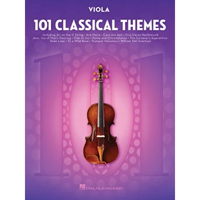 Afbeelding van 101 classical themes for viola violon alto