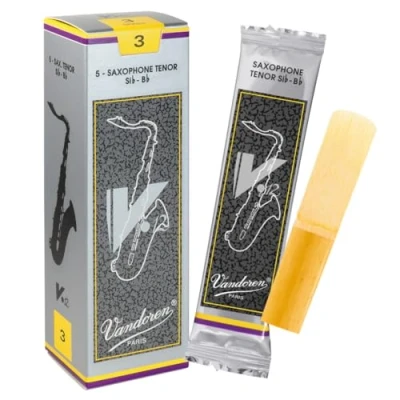 Afbeelding van Vandoren Tenor Saxofoon V12 Rieten 5 Stuks Verpakking Dikte 3.0