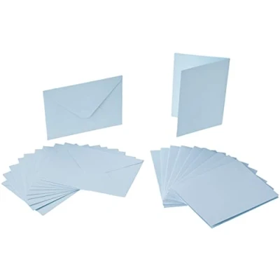 Afbeelding van Sizzix Card &amp; Envelope Set A6 Arctic Sky (10&amp;10pcs) (664840) (DISCONTINUED)