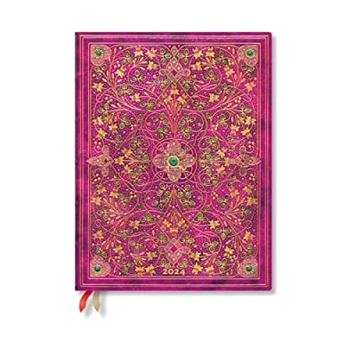 Afbeelding van Sangorski &amp; Sutcliffe Diamond Jubilee (Sangorski Sutcliffe) Ultra Horizontal 12 month Dayplanner 2024 (Elastic Band Closure)