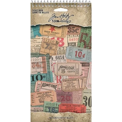 Afbeelding van Tim Holtz Idea ology Ticket Book (TH94036)