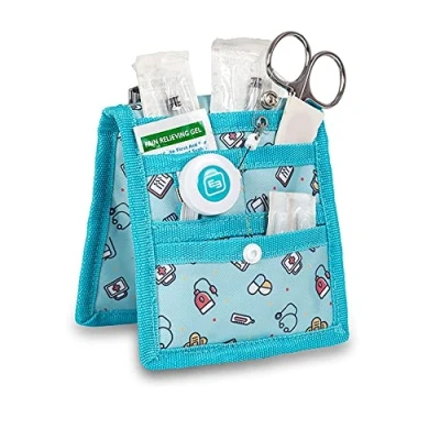Afbeelding van Verzorgingsorganizer Voor badjas of pyjama Turquoise print Keen&#039;s Elite Bags