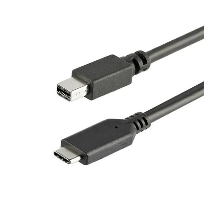 Afbeelding van StarTech.com 1 m USB C naar Mini DisplayPort kabel 4K 60Hz zwart
