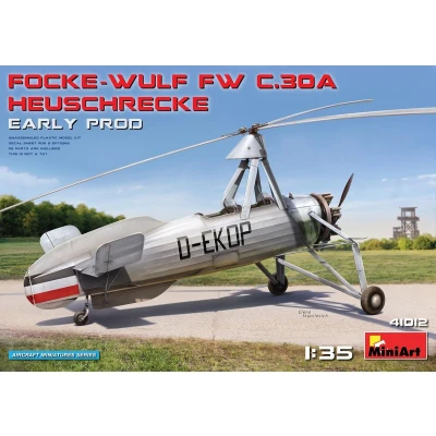 Afbeelding van 1:35 MiniArt 41012 Focke Wulf FW C.30A Heuschrecke Early Prod. Plastic Modelbouwpakket