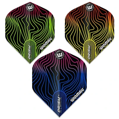 Afbeelding van WINMAU Prism Bright Alpha Solar Dart Flight set 3 per pak (9 vluchten in totaal)