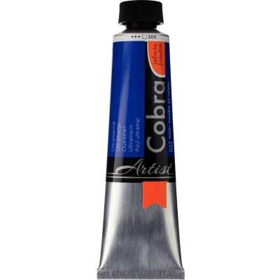 Afbeelding van Olieverf #504 Ultramarijn Cobra Artitst 40ml