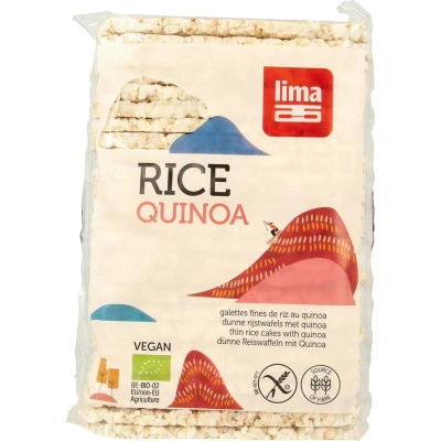 Afbeelding van Lima Dunne Rijstwafels met Quinoa 130 gram