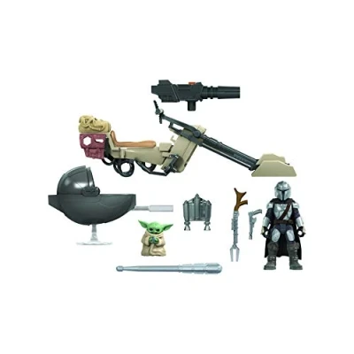 Afbeelding van Star Wars Mission Fleet Mando &amp; The Child Speeder