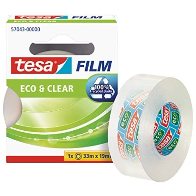 Afbeelding van tesafilm plakband, ecologisch, 33 m x 19 mm