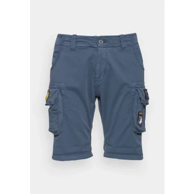 Afbeelding van Alpha Industries CREW Patch Shorts, Heren, Maat: 28, New navy