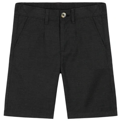 Afbeelding van CityComfort Shorts voor jongens, korte chinobroek met 2 zijzakken en elastische tailleband, zomerkleding antraciet, 7 8 Jaren