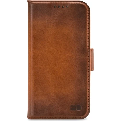 Afbeelding van Senza Desire Leather Wallet Apple iPhone 13 Burned Cognac