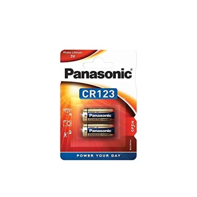 Afbeelding van Panasonic Photo Power CR123A 3V batterijen 2 stuks
