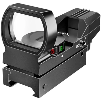 Afbeelding van Feyachi RS 28 Red Dot Sight met tactische 4 dradenkruizen Richtkijkers past 21 mm/22 mm Rails,Zwart