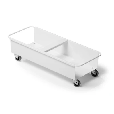 Afbeelding van Durable DURABIN SQUARE TROLLEY DUO 40