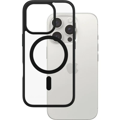 Afbeelding van PanzerGlass Hoesje Geschikt voor iPhone 16 Pro HardCase MagSafe Zwart