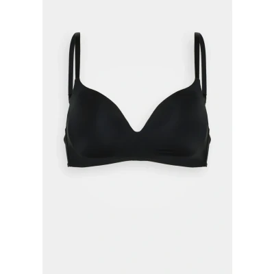 Afbeelding van Lindex BRA Flora Theresia Triangel BH, Dames, Maat: 70A, Black