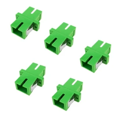 Afbeelding van Elfcam Glasvezel Adapter SC/APC Simplex Singlemode, 5 Stuks