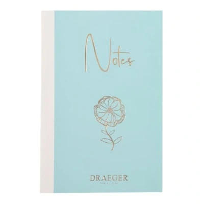 Afbeelding van Draeger Paris Punten Notebook A6 formaat hemelsblauw