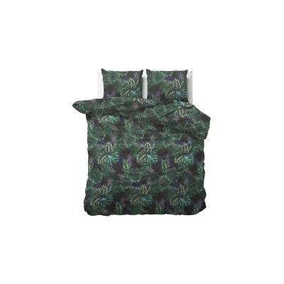 Afbeelding van Dekbedovertrek Sleeptime Berdo Black Katoen 240 x 220 cm