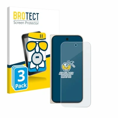 Afbeelding van BROTECT Antireflecterende Glas Screen Protector Mat voor Google Pixel 9 Pro Fold (3 Stuks) Schermbeschermer [Beschermglas Folie niet Gehard Glas]