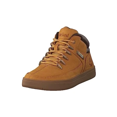 Afbeelding van Timberland Davis Square Hiker Sneakers hoog, Heren, Maat: 45.5, Wheat Leer