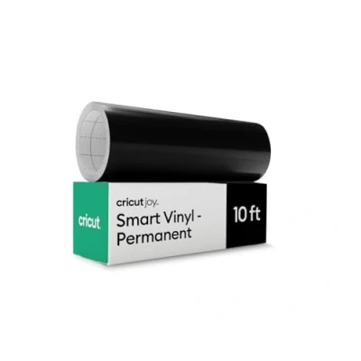 Afbeelding van Cricut Smart Vinyl Permanent, Zwart, 5.5 &quot;x 10.00ft Bulk (1)