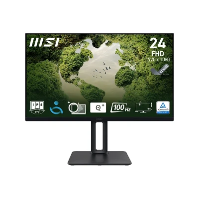 Afbeelding van MSI Pro MP245PG computer monitor 60,5 cm (23.8&quot;) 1920 x 1080 Pixels Full HD LCD Zwart