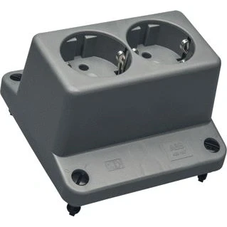 Afbeelding van ABB Kabeldoos deksel 2 voudige WCD 3640