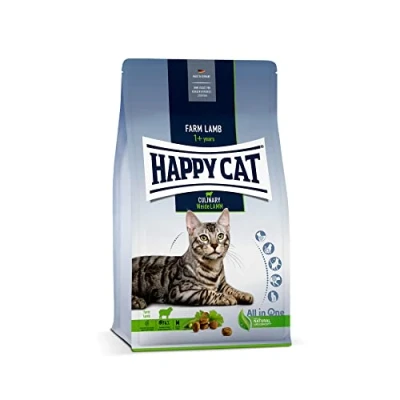 Afbeelding van Happy Cat 70549 Culinary Adult wilgentenlam droogvoer voor volwassen katten en katers 4 kg inhoud