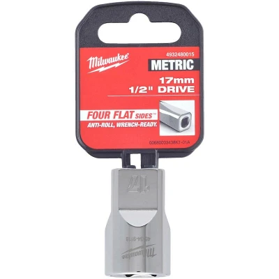 Afbeelding van Milwaukee Accessoires 1/2&quot; Dop Metrisch 17 mm 4932480015