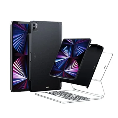 Afbeelding van MOFT Snap hoes voor iPad Pro 12,9 inch (5e generatie) generatie met penhouder, case compatibel Magic Keyboard, niet 5