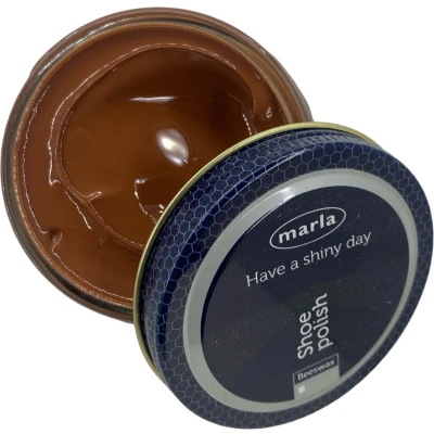 Afbeelding van Marla Shoe polish Schoenpoets (008) Lichtbruin 50 ml