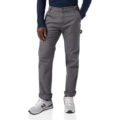 Afbeelding van Dickies Herren Arbeitshose Duck Carpenter Pt Stone Wash Grey W34 L32